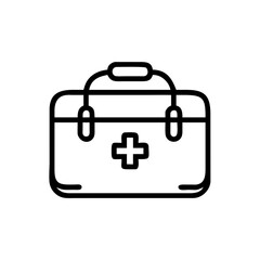 Icon of a doctorchest / first aid kit