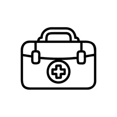 Icon of a doctorchest / first aid kit