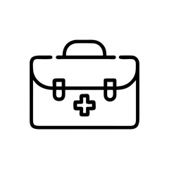 Icon of a doctorchest / first aid kit