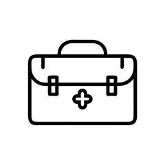 Icon of a doctorchest / first aid kit