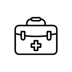 Icon of a doctorchest / first aid kit