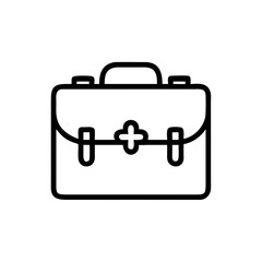 Icon of a doctorchest / first aid kit