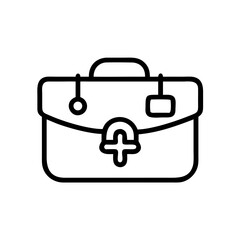 Icon of a doctorchest / first aid kit