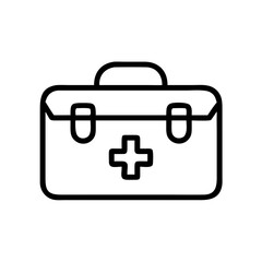 Icon of a doctorchest / first aid kit