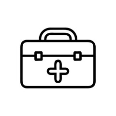 Icon of a doctorchest / first aid kit