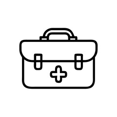Icon of a doctorchest / first aid kit