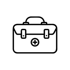 Icon of a doctorchest / first aid kit