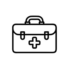 Icon of a doctorchest / first aid kit