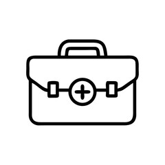Icon of a doctorchest / first aid kit