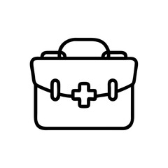 Icon of a doctorchest / first aid kit