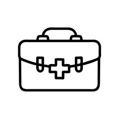 Icon of a doctorchest / first aid kit