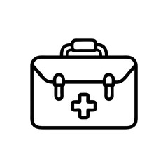 Icon of a doctorchest / first aid kit