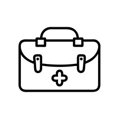 Icon of a doctorchest / first aid kit