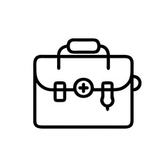 Icon of a doctorchest / first aid kit