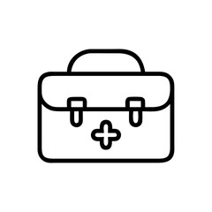 Icon of a doctorchest / first aid kit