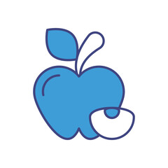 Apple vector icons stock illustration