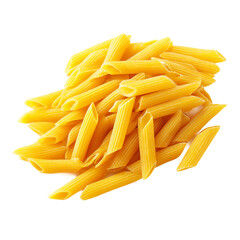 Fototapeta premium Close-up shot of dry penne pasta, a popular ingredient in many dishes