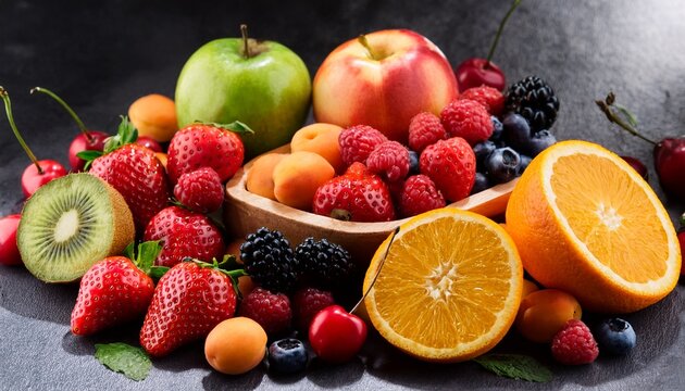 fruits and berries