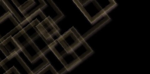 Fototapeta premium Abstract black background with geometric shapes, Paper texture background.Abstract blurred background with Geometric light & black Space design concep
