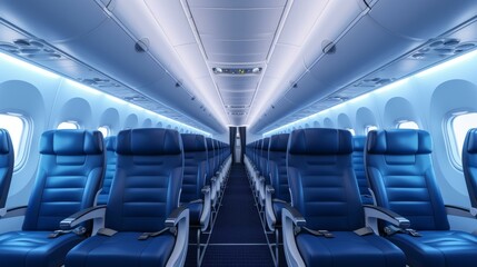 Experience modern air travel with added comfort. Unoccupied seats ensure a more relaxed and enjoyable journey in the sky.