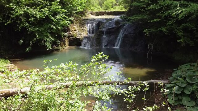 waterfall in Bartın city, Turkey