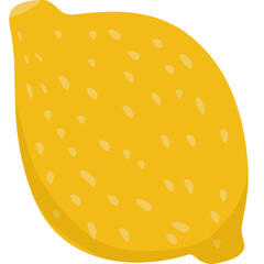vector illustration of a lemon