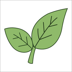 Leaf, Nature, Eco natural plant greenery environment gardening growth sustainability freshness botanical life organic eco friendly garden illustration soft aesthetic