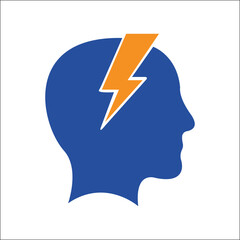 Headache, Pain, Stress mental health migraine tension anxiety mind medical symptom awareness brain pressure discomfort wellness care treatment condition illustration concept human head profile design