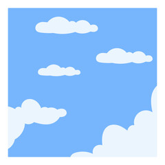 Beautiful Cloudy Sky View