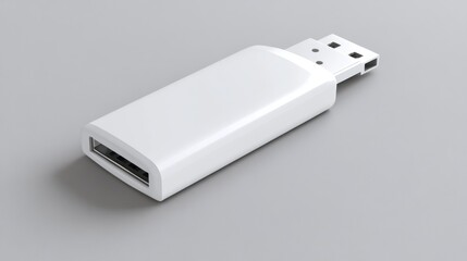 White flash drive