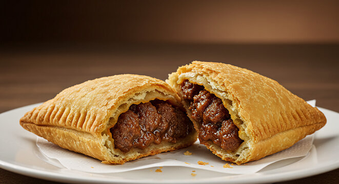 Delicious Homemade Jamaican Patty A Culinary Delight From the Heart of the Caribbean Island National Cuisine