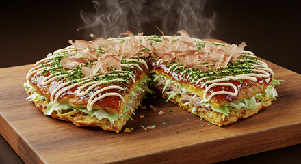 Exploring Delicious Okonomiyaki The Savory Japanese Pancake A Culinary Journey Through the Flavors Of Japan's Street Food