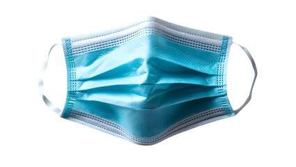 Face Mask on Transparent Background