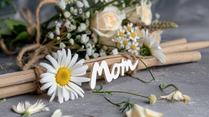 Obraz premium Heartfelt tribute: Happy Mother’s Day honors love, celebrating the strength, kindness, support that defines motherhood, expressing gratitude, appreciation, admiration for unwavering dedication.