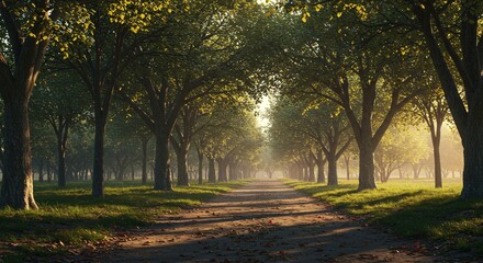 Fototapeta premium a dirt road