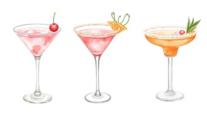 cocktail with cherry