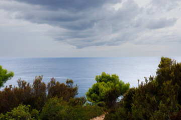 Path to the sea, Kap Kamenjak, Premantura.Croatia
