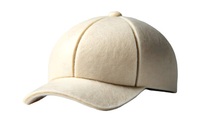 Fototapeta premium Cream Cap on Transparent Background
