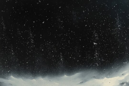 Close-up image of a translucent dark surface with tiny scattered bubbles and light reflections creating a speckled, starry effect