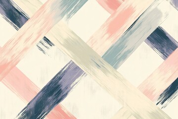 Abstract criss-cross brushstrokes