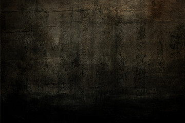 Dark grunge abstract concrete wall texture for background design.