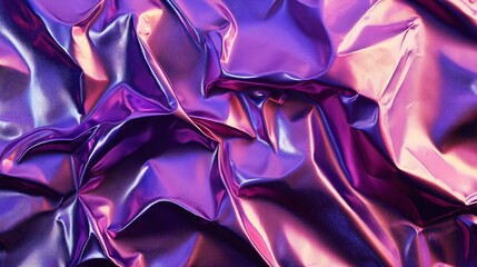 wrinkled purple tint holographic metallic Photography background