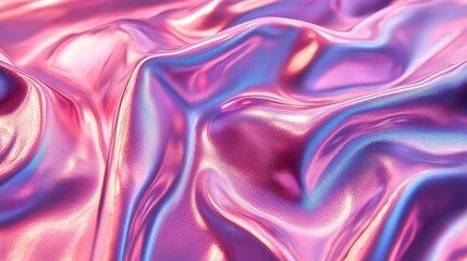 Obraz premium iridescent pink shift holographic metallic Photography background