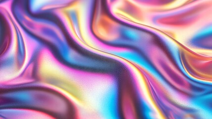 Fototapeta premium wrinkled dual-tone holographic metallic Photography background