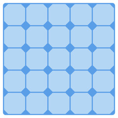 사각형 타일 패턴 일러스트