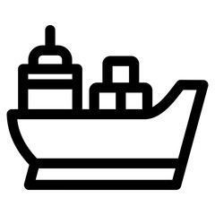 Cargo Ship Icon