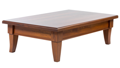 lincoln coffee table on white 