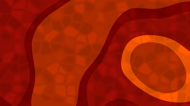 Abstract red and orange pattern suitable for backgrounds, textiles, prints, and digital design projects. Vibrant colors and unique design.