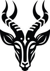 Abstract african animal symbol