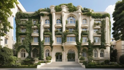 Curved Futuristic Desert Homes Beneath a Soft Sky: An AI Vision